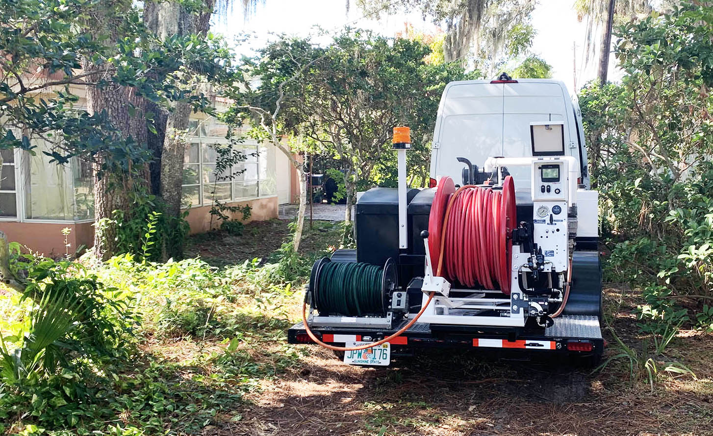 Sewer Jetting Tampa | Sewer Cleaning Tampa | I Jet Drains